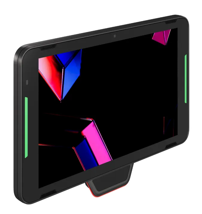 Zebra KC401, Système Kiosque Android 10,1", 1280x800 pixels, 300cd, Caméra 5MP, NFC, Wi-Fi 7, Bluetooth 6.0, Ethernet, USB-A/C, PoE, VESA, IP65